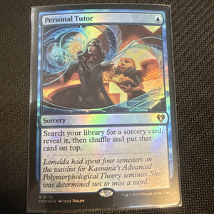 FOIL - MTG - Personal Tutor 110 - Commander Masters - R NM