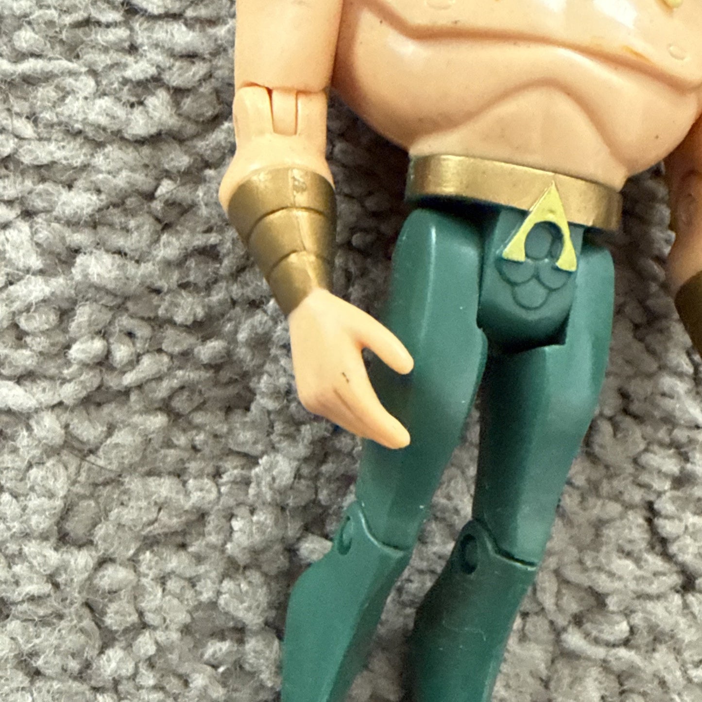 JLU Justice League Unlimited Aquaman 4.5" inch action figure Mattel 2004