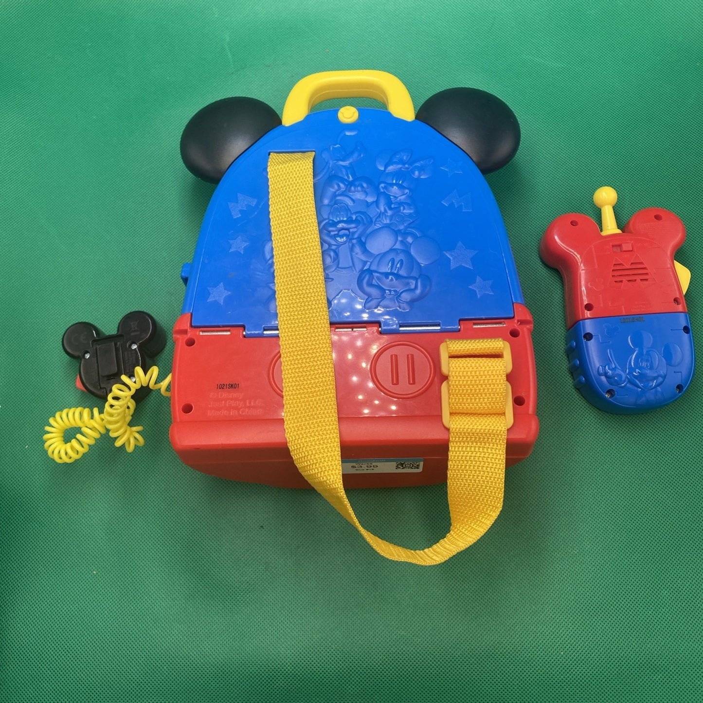 Disney Junior Mickey Mouse Funhouse Adventures Backpack Batteries Work Read Desc