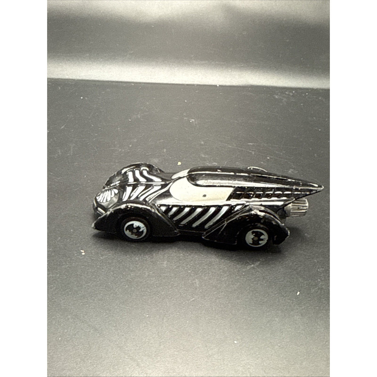 Hasbro 1995 DC Comics Batmobile Batman Forever Diecast Car Missing Wing