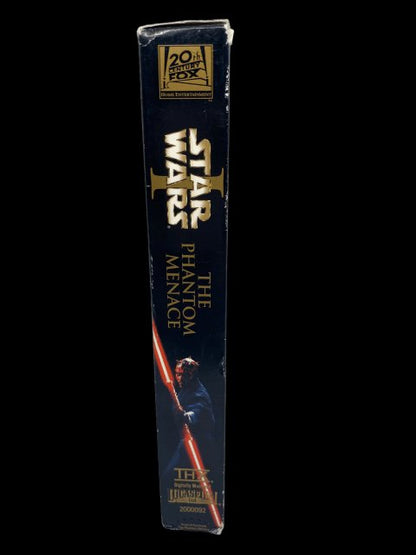 2000 - Star Wars Episode I "The Phantom Menace" - VHS Cassette - Used - toyscardscomics