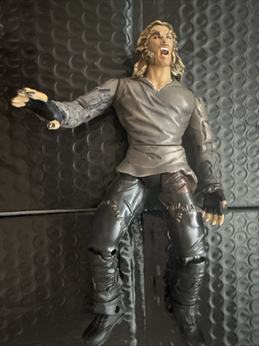 2000 ToyBiz Marvel X - MEN Movie 7" Sabertooth Action Figure, Working Action! - toyscardscomics