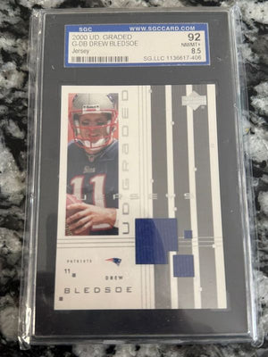 2000 UD. Graded G-DB Drew Bledsoe
