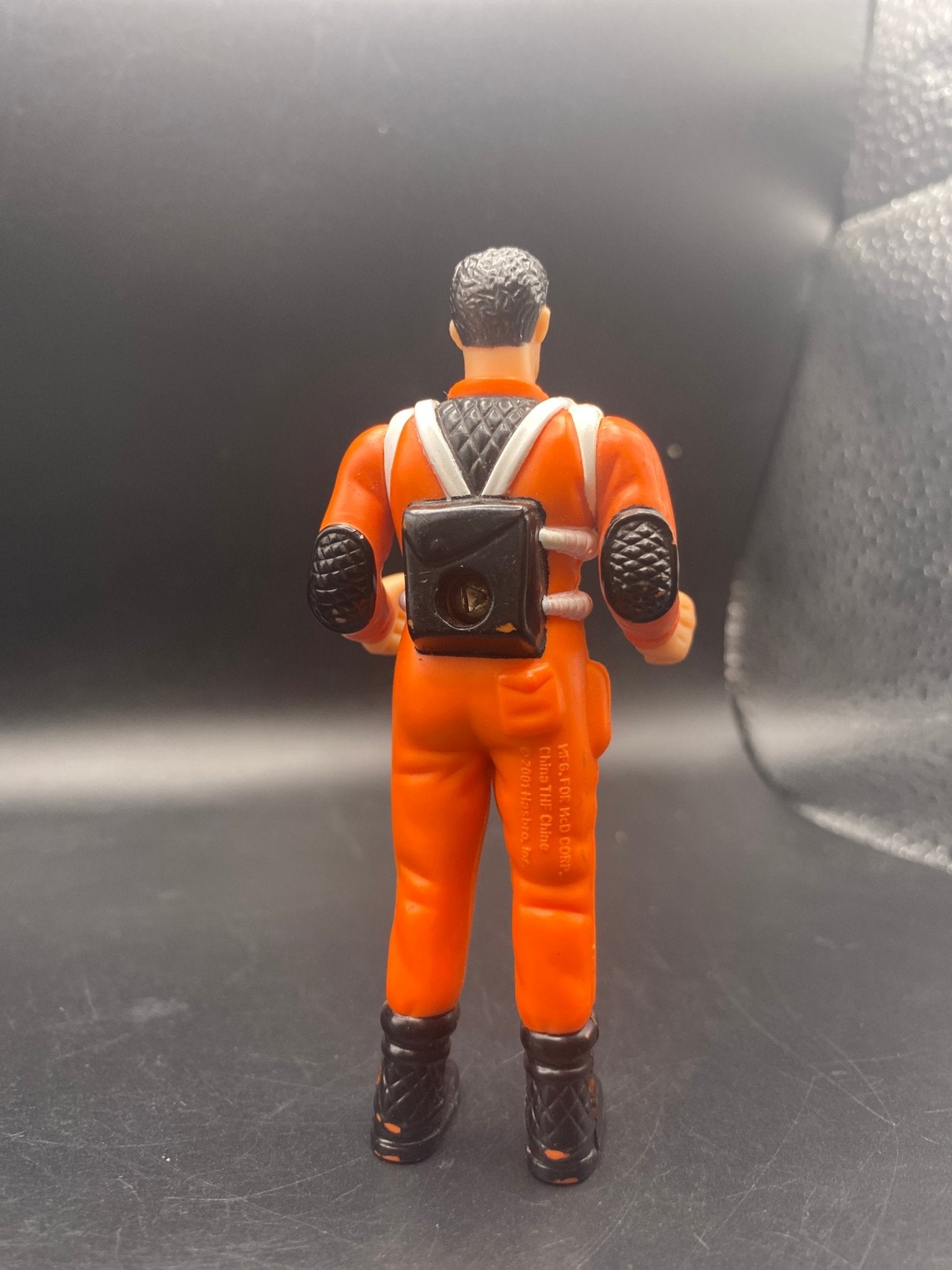 2001 HASBRO MCDONALD'S HAPPY MEAL ACTION MAN FIGURE Star Wars X - wing Pilot - toyscardscomics
