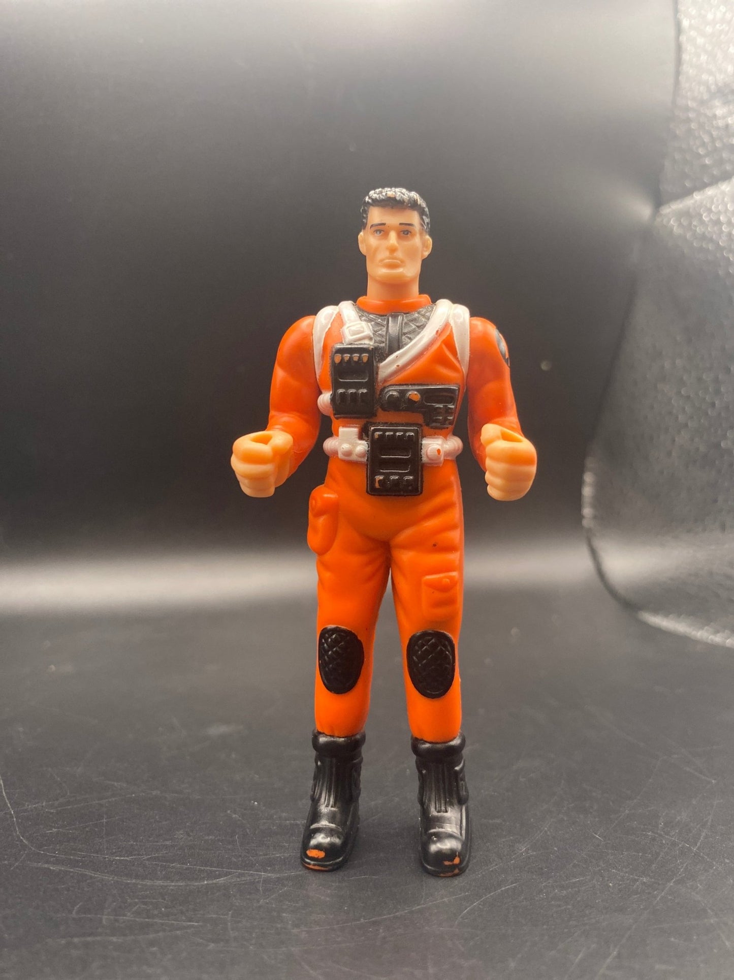 2001 HASBRO MCDONALD'S HAPPY MEAL ACTION MAN FIGURE Star Wars X - wing Pilot - toyscardscomics