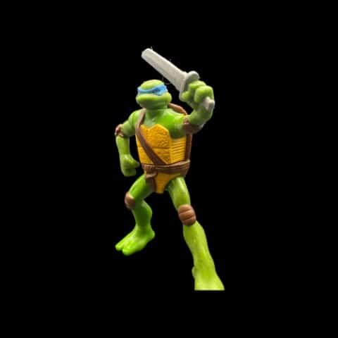 2002 Leonardo Teenage Mutant Ninja Turtle 12" Mirage Studios TMNT - toyscardscomics