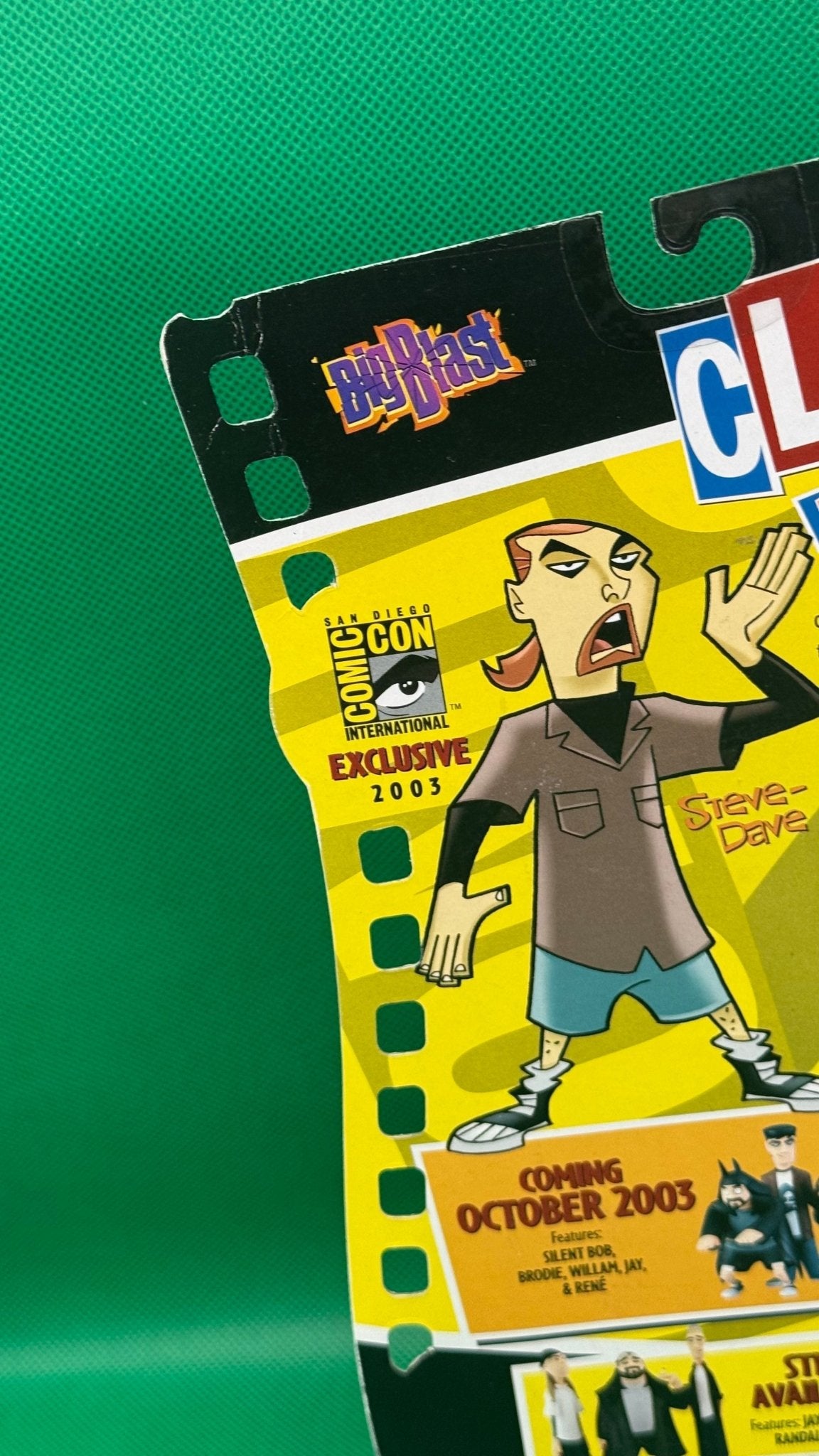 2003 Clerks InAction Figures Steve - Dave - Exclusive Signed - toyscardscomics
