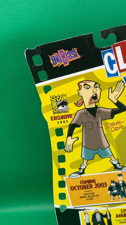 2003 Clerks InAction Figures Steve - Dave - Exclusive Signed - toyscardscomics