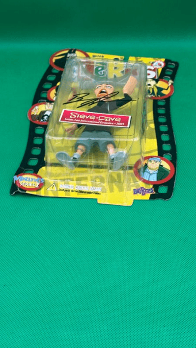 2003 Clerks InAction Figures Steve - Dave - Exclusive Signed - toyscardscomics