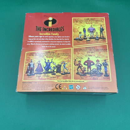 2003 Disney pixar: Incredible Battle Figures New in Package Some Wear - toyscardscomics