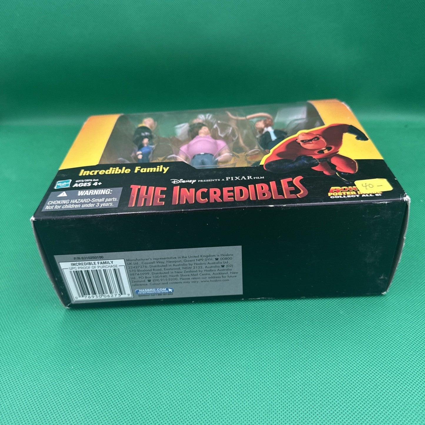 2003 Disney pixar: Incredible Battle Figures New in Package Some Wear - toyscardscomics