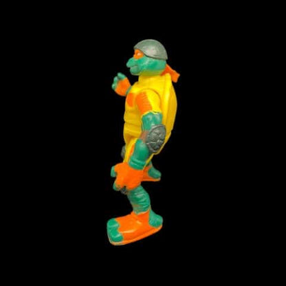 2003 Mirage Studios Playmates TMNT Thrashin' Michelangelo Action Figure Nunchuck - toyscardscomics