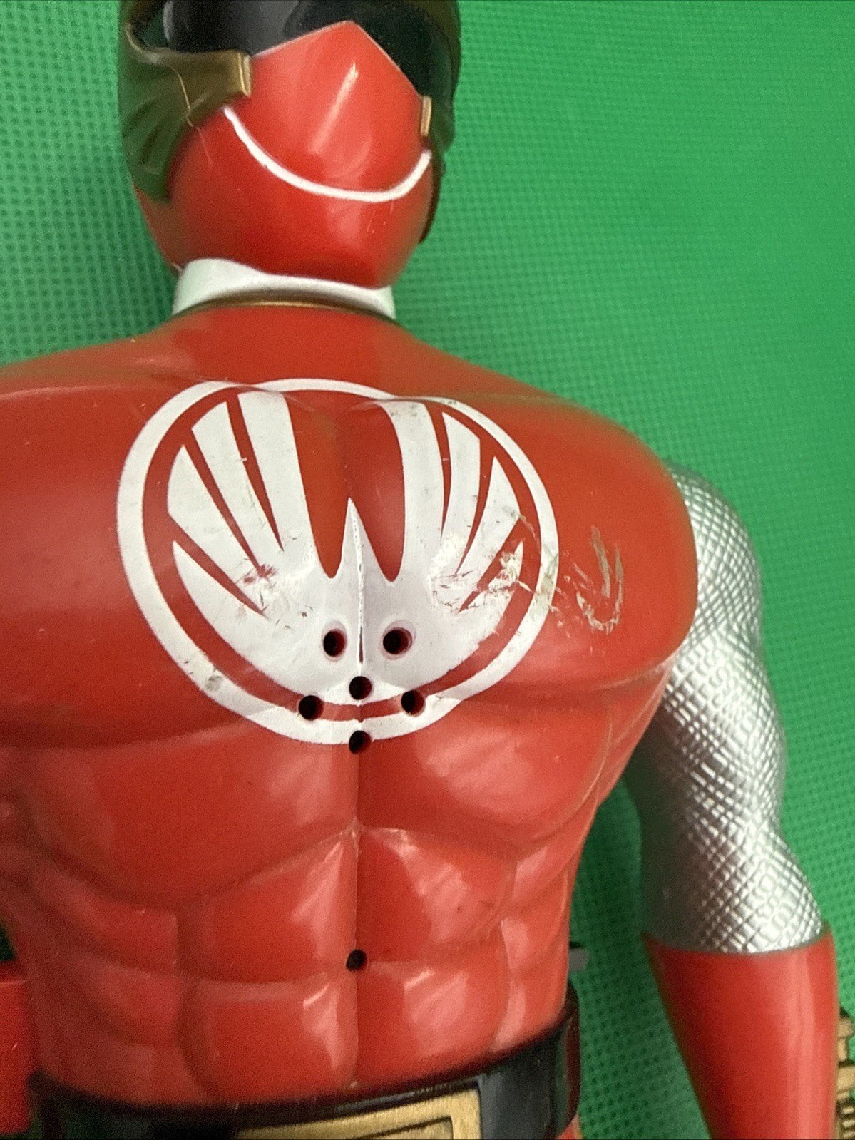 2003 Ninja Storm Red Ranger Action Figure Power Rangers Bandai - toyscardscomics