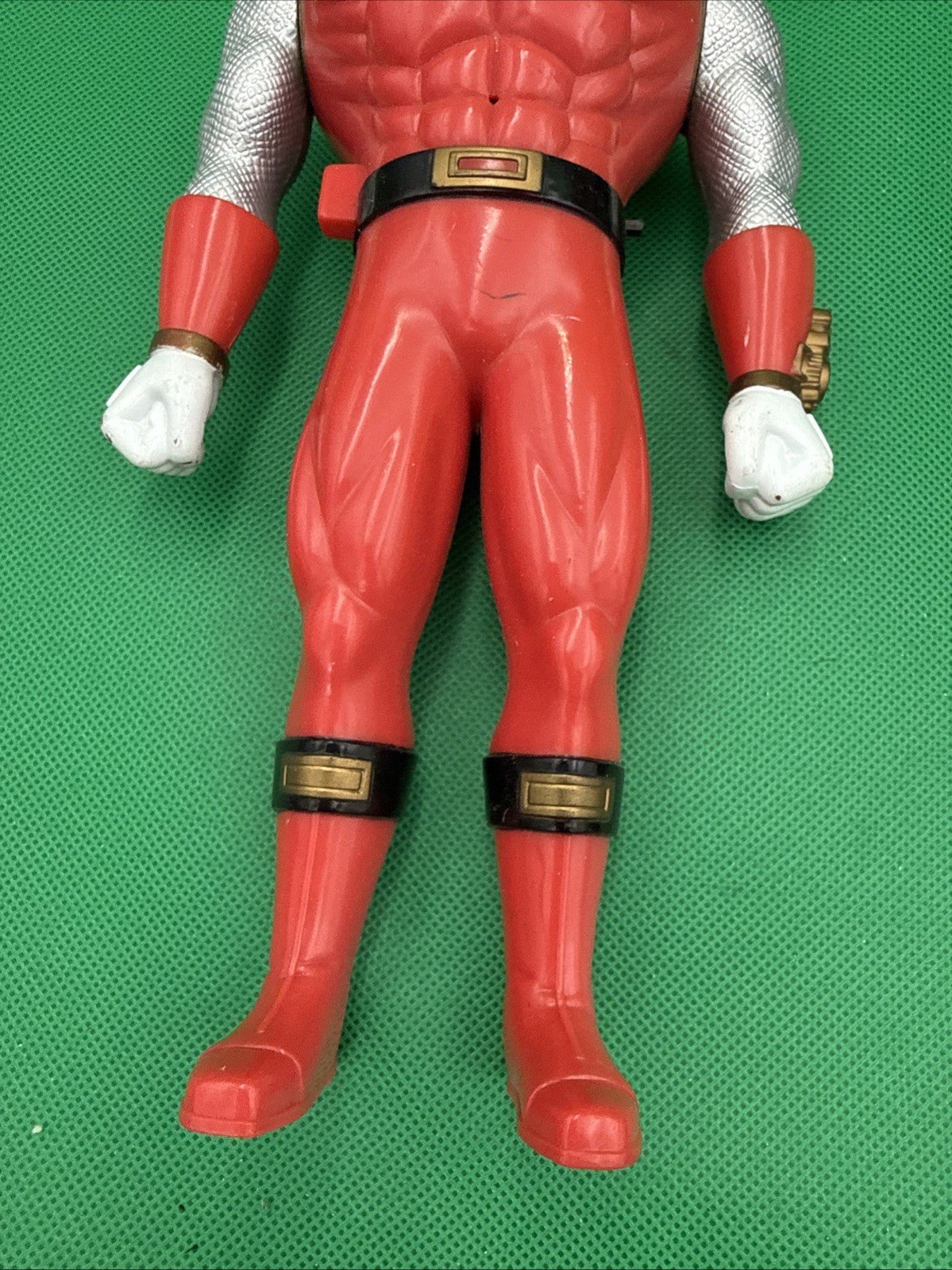 2003 Ninja Storm Red Ranger Action Figure Power Rangers Bandai - toyscardscomics