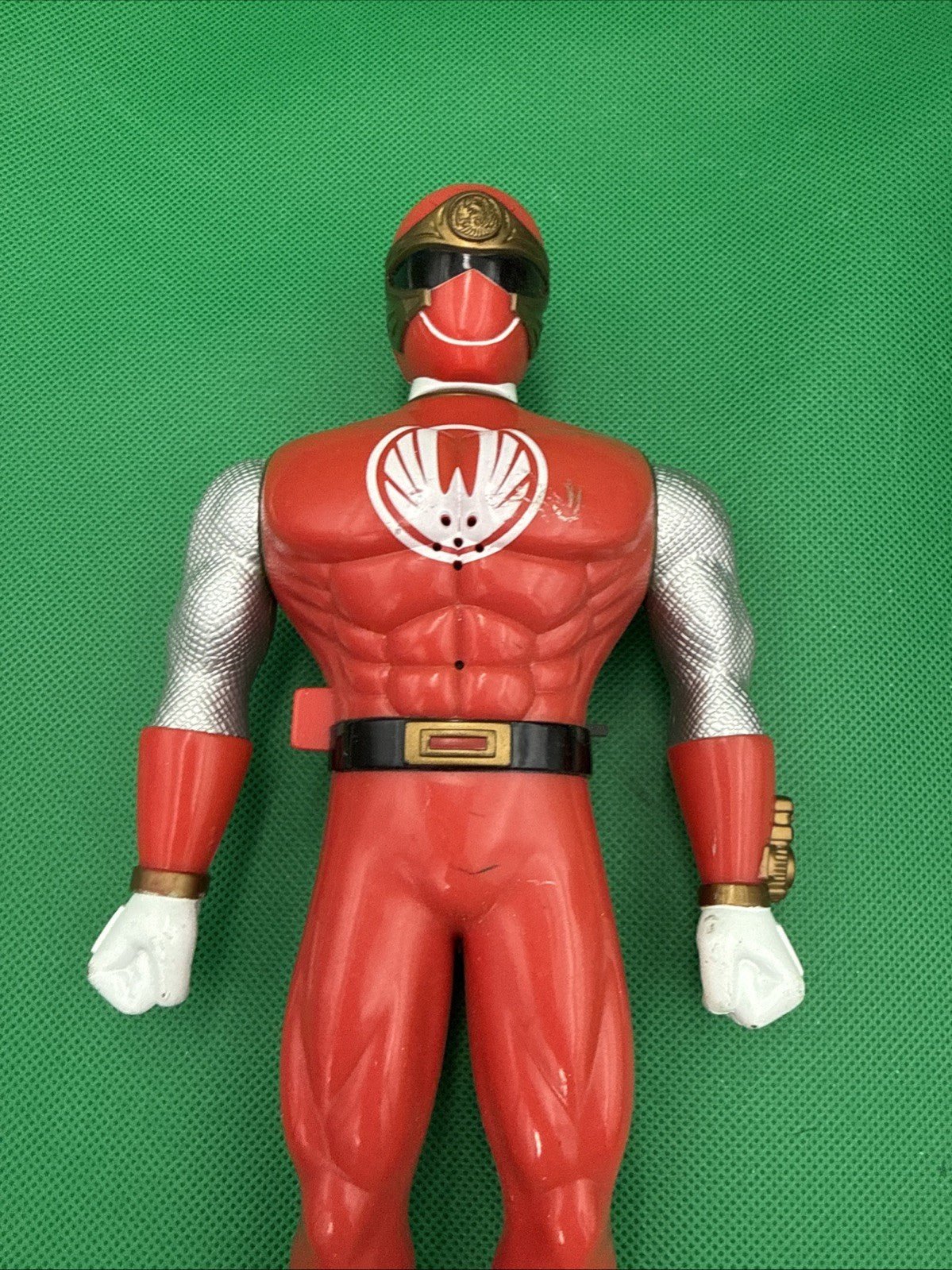 2003 Ninja Storm Red Ranger Action Figure Power Rangers Bandai - toyscardscomics