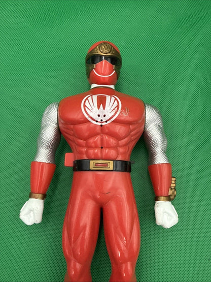 2003 Ninja Storm Red Ranger Action Figure Power Rangers Bandai - toyscardscomics