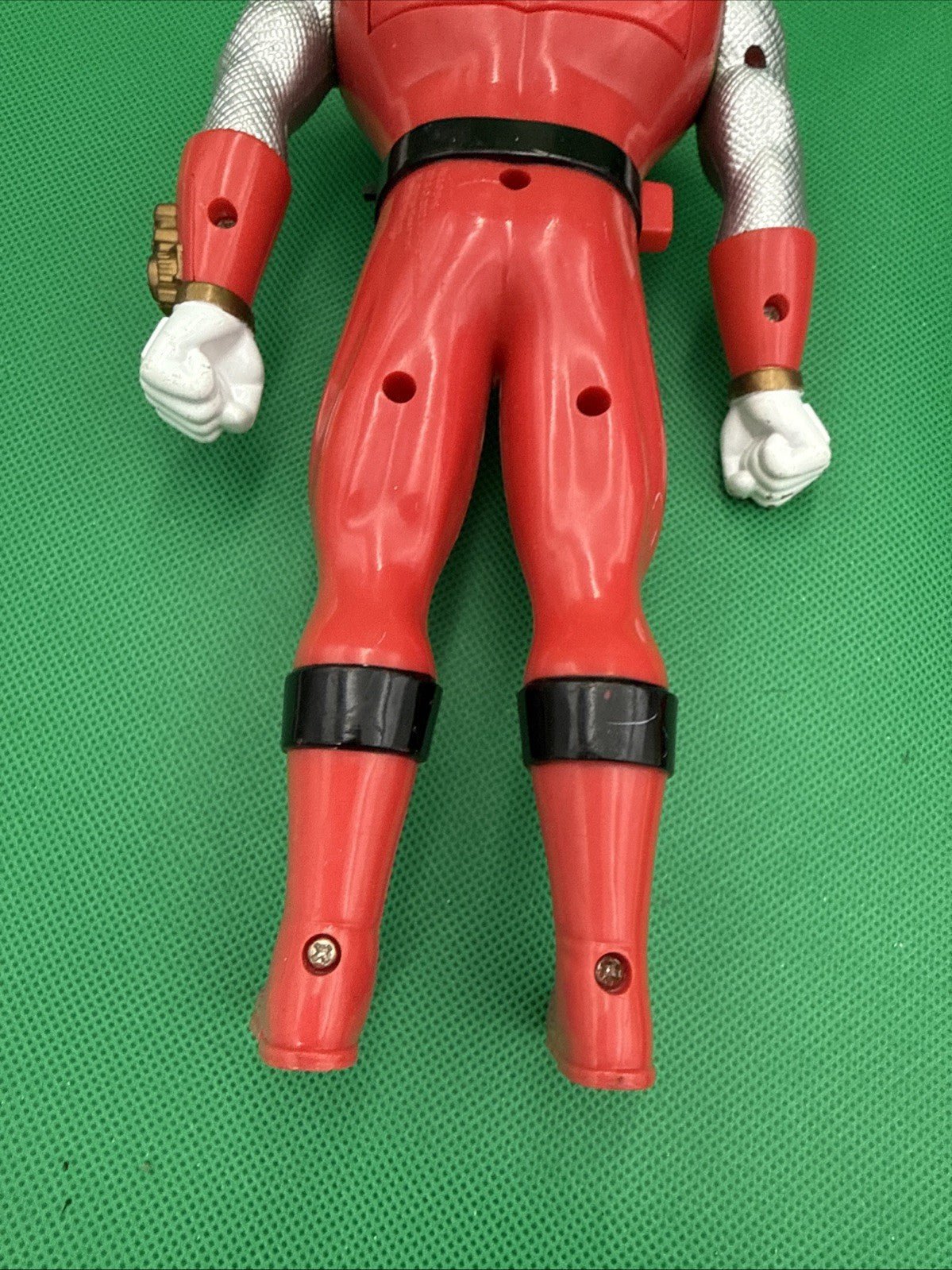 2003 Ninja Storm Red Ranger Action Figure Power Rangers Bandai - toyscardscomics