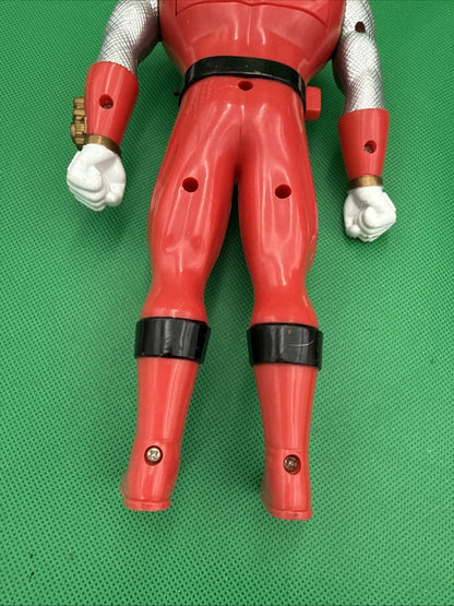 2003 Ninja Storm Red Ranger Action Figure Power Rangers Bandai - toyscardscomics