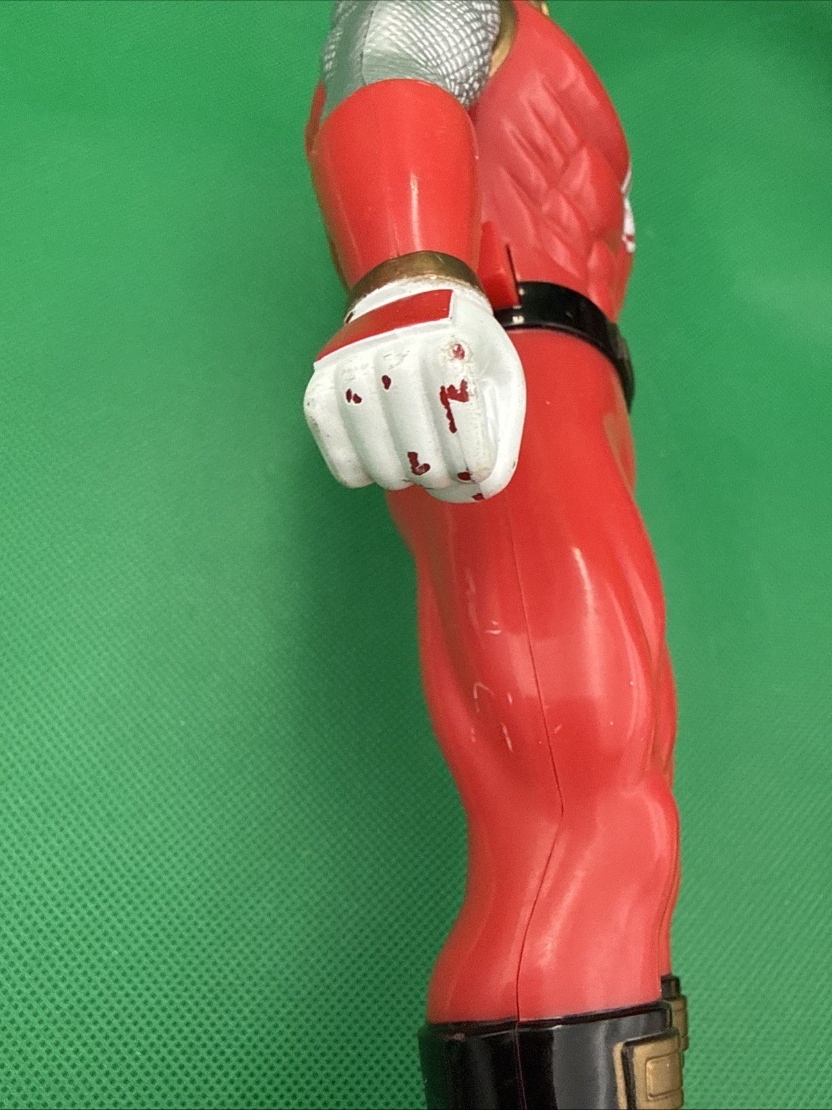 2003 Ninja Storm Red Ranger Action Figure Power Rangers Bandai - toyscardscomics