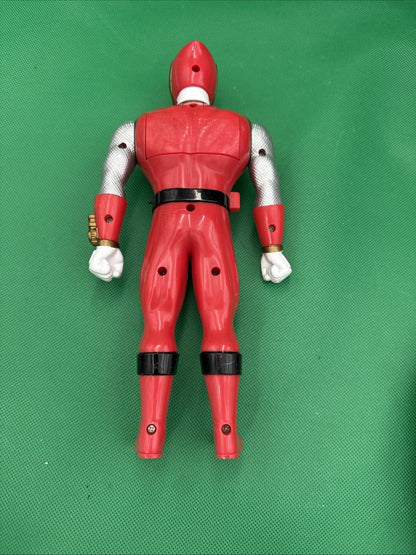 2003 Ninja Storm Red Ranger Action Figure Power Rangers Bandai - toyscardscomics