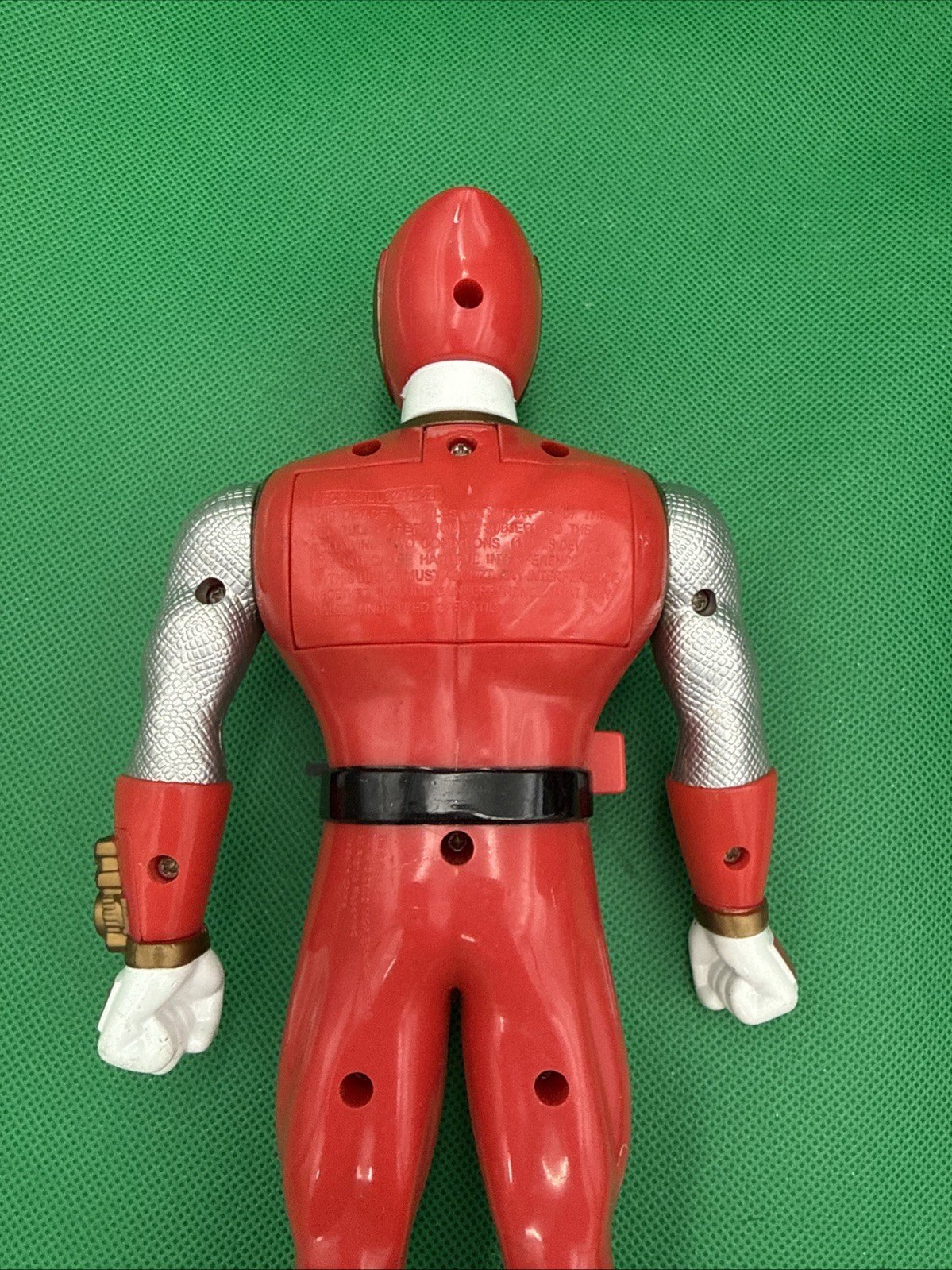 2003 Ninja Storm Red Ranger Action Figure Power Rangers Bandai - toyscardscomics