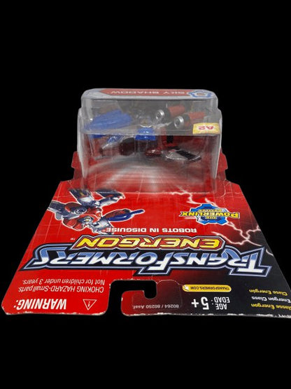 2004 - Transformers Energon Robots in Disguise "Sky Shadow" - MOC - toyscardscomics