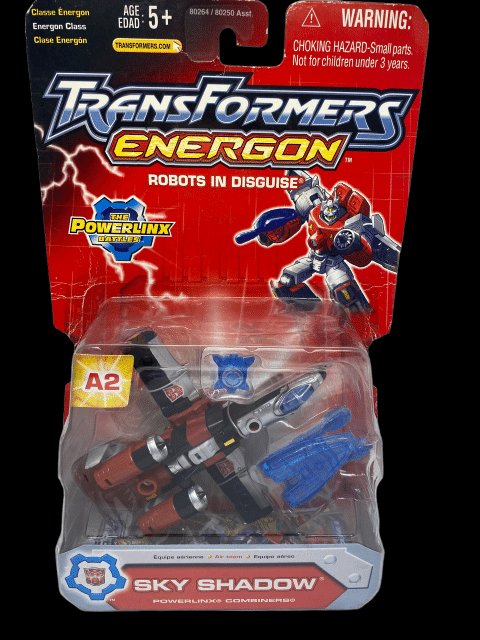 2004 - Transformers Energon Robots in Disguise "Sky Shadow" - MOC - toyscardscomics