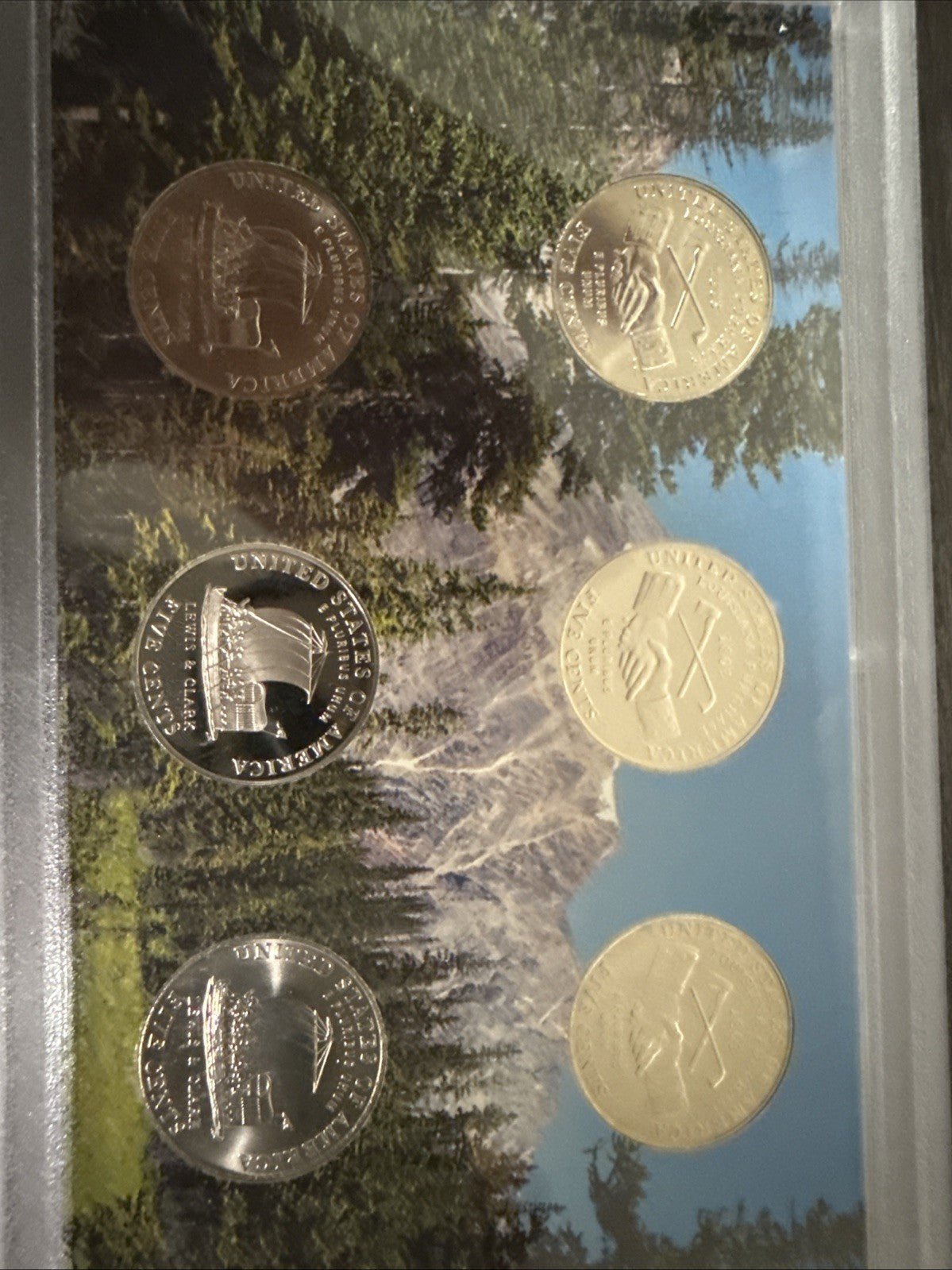 2004 US Mint Westward Journey Nickel Series Coin Set w/ COA - toyscardscomics