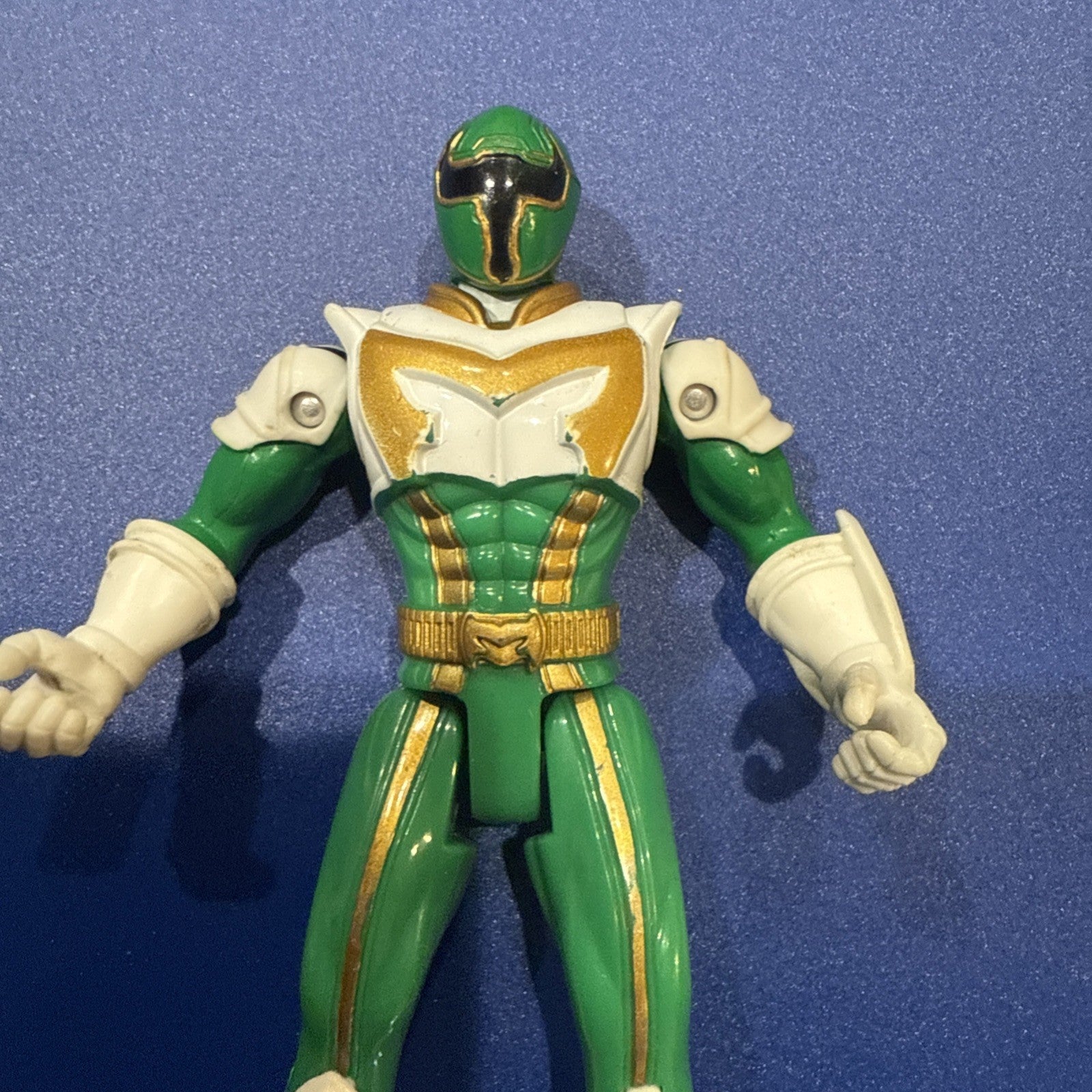 2005 BANDAI MYSTIC FORCE GREEN RANGER FIGURE - toyscardscomics