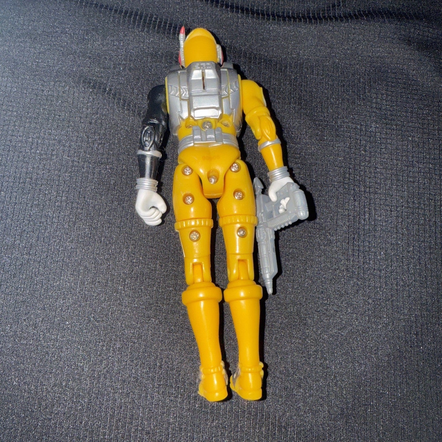 2005 BANDAI Power Rangers SPD Sound Patrol Swat YELLOW Ranger 5" Action Figure - toyscardscomics
