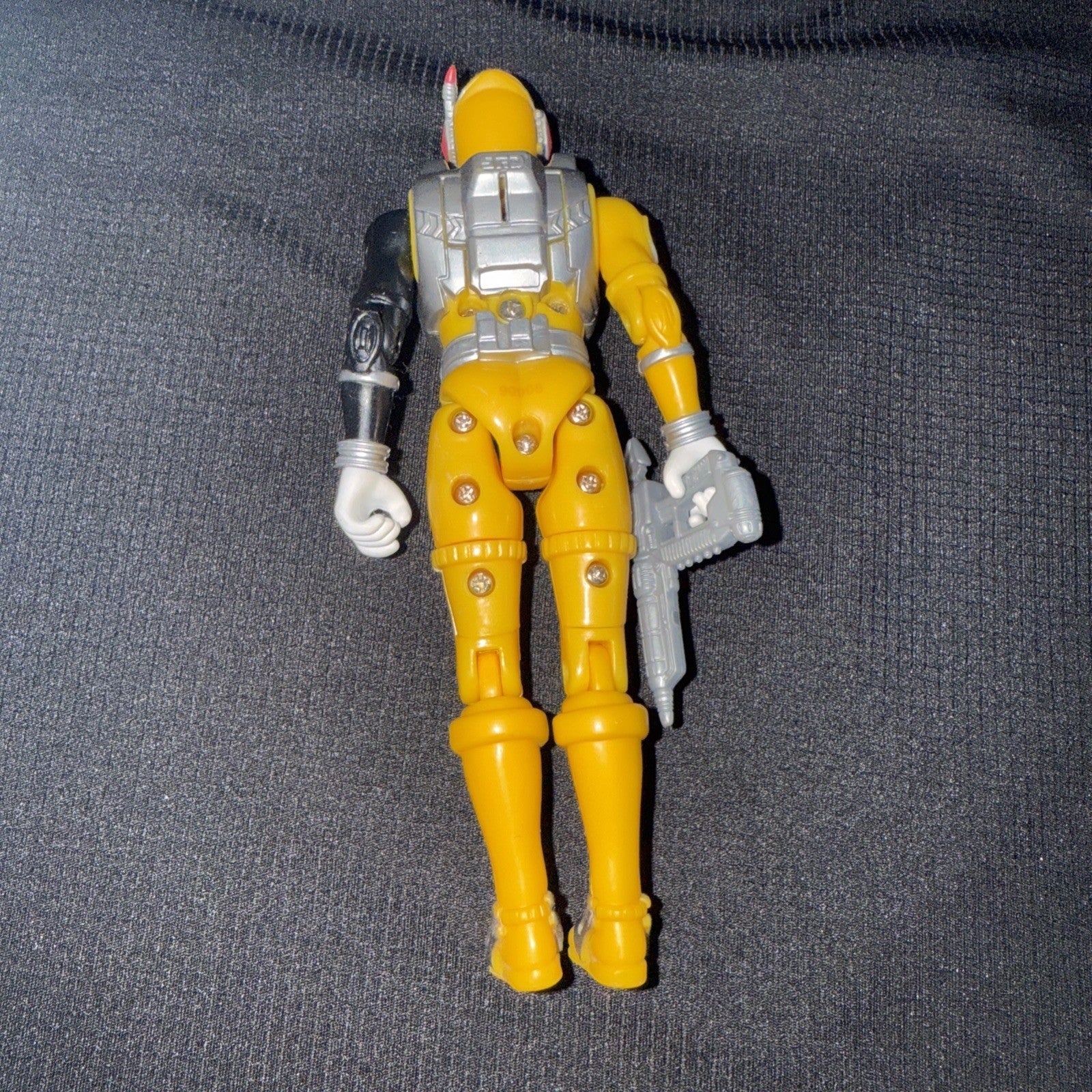 2005 BANDAI Power Rangers SPD Sound Patrol Swat YELLOW Ranger 5" Action Figure - toyscardscomics