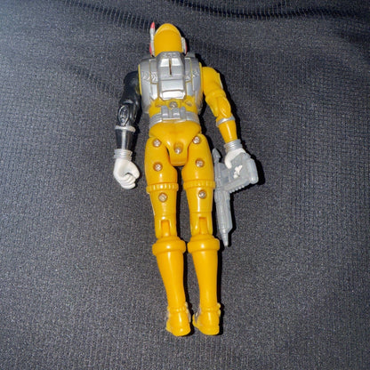 2005 BANDAI Power Rangers SPD Sound Patrol Swat YELLOW Ranger 5" Action Figure - toyscardscomics