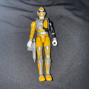 2005 BANDAI Power Rangers SPD Sound Patrol Swat YELLOW Ranger 5" Action Figure