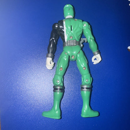 2005 Bandai Toys Power Rangers Green Ranger 6" Action Figure - toyscardscomics