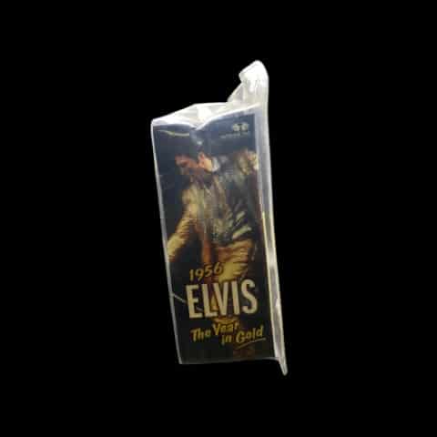 2005 McFarlane Elvis Presley 1956 The Year In Gold Factory Sealed Action Figure - toyscardscomics