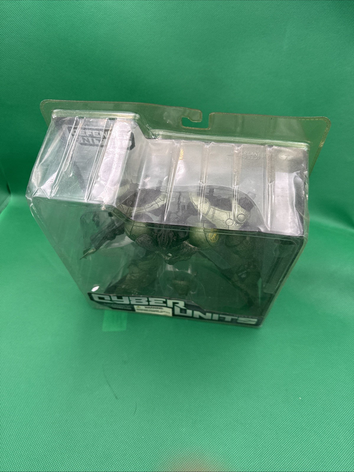 2005 McFarlane Toys Cyber Units Figure Defender Unit 001 Todd McFarlane Spawn - toyscardscomics