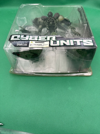 2005 McFarlane Toys Cyber Units Figure Defender Unit 001 Todd McFarlane Spawn - toyscardscomics