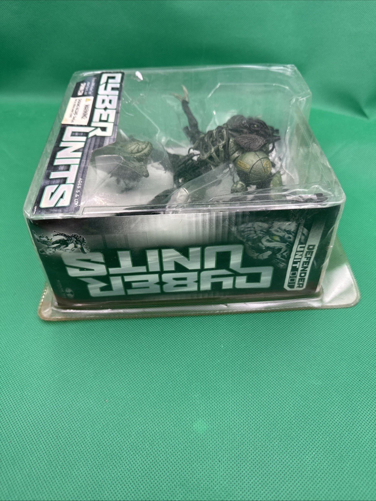 2005 McFarlane Toys Cyber Units Figure Defender Unit 001 Todd McFarlane Spawn - toyscardscomics