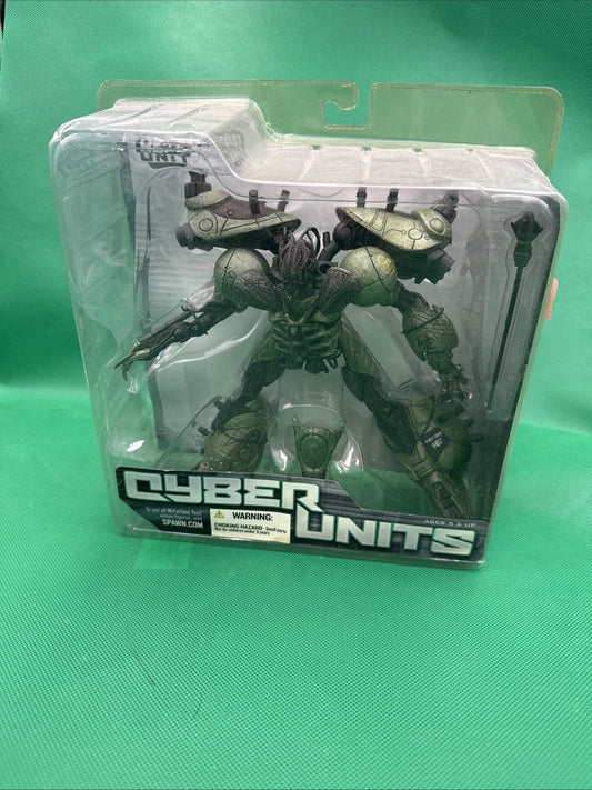 2005 McFarlane Toys Cyber Units Figure Defender Unit 001 Todd McFarlane Spawn - toyscardscomics