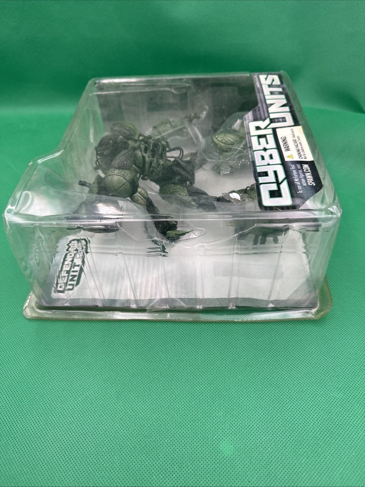 2005 McFarlane Toys Cyber Units Figure Defender Unit 001 Todd McFarlane Spawn - toyscardscomics