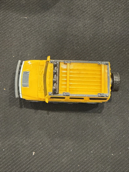2006 McDonald's Happy Meal Yellow Hummer Loose TM GM M5H - toyscardscomics