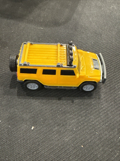 2006 McDonald's Happy Meal Yellow Hummer Loose TM GM M5H - toyscardscomics
