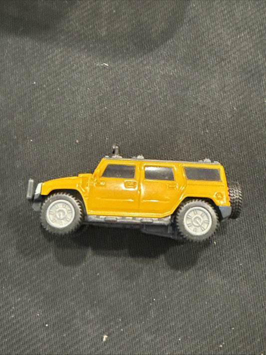 2006 McDonald's Happy Meal Yellow Hummer Loose TM GM M5H - toyscardscomics