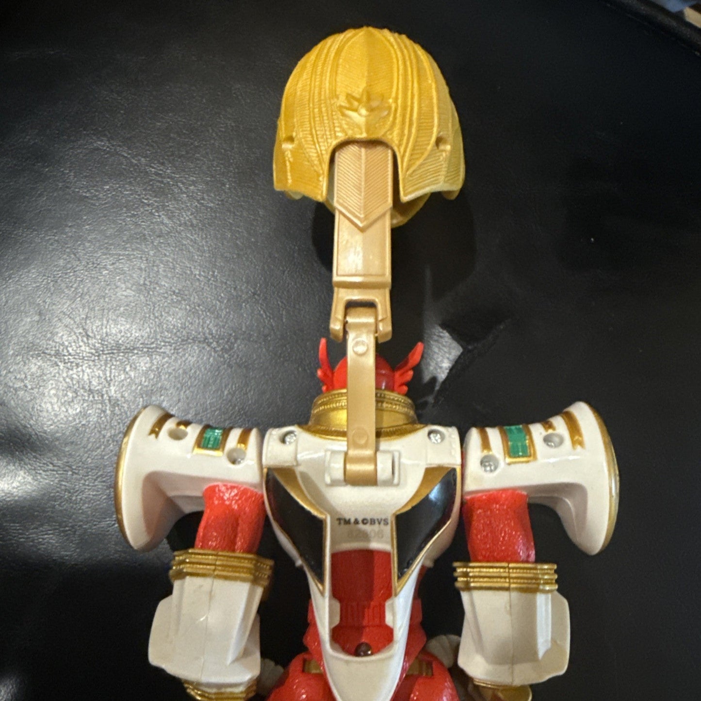 2006 Power Rangers Mystic Force Red Power Ranger to Legendary Lion Action Figure - toyscardscomics
