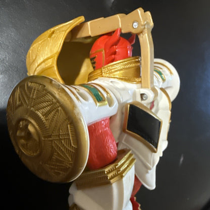 2006 Power Rangers Mystic Force Red Power Ranger to Legendary Lion Action Figure - toyscardscomics