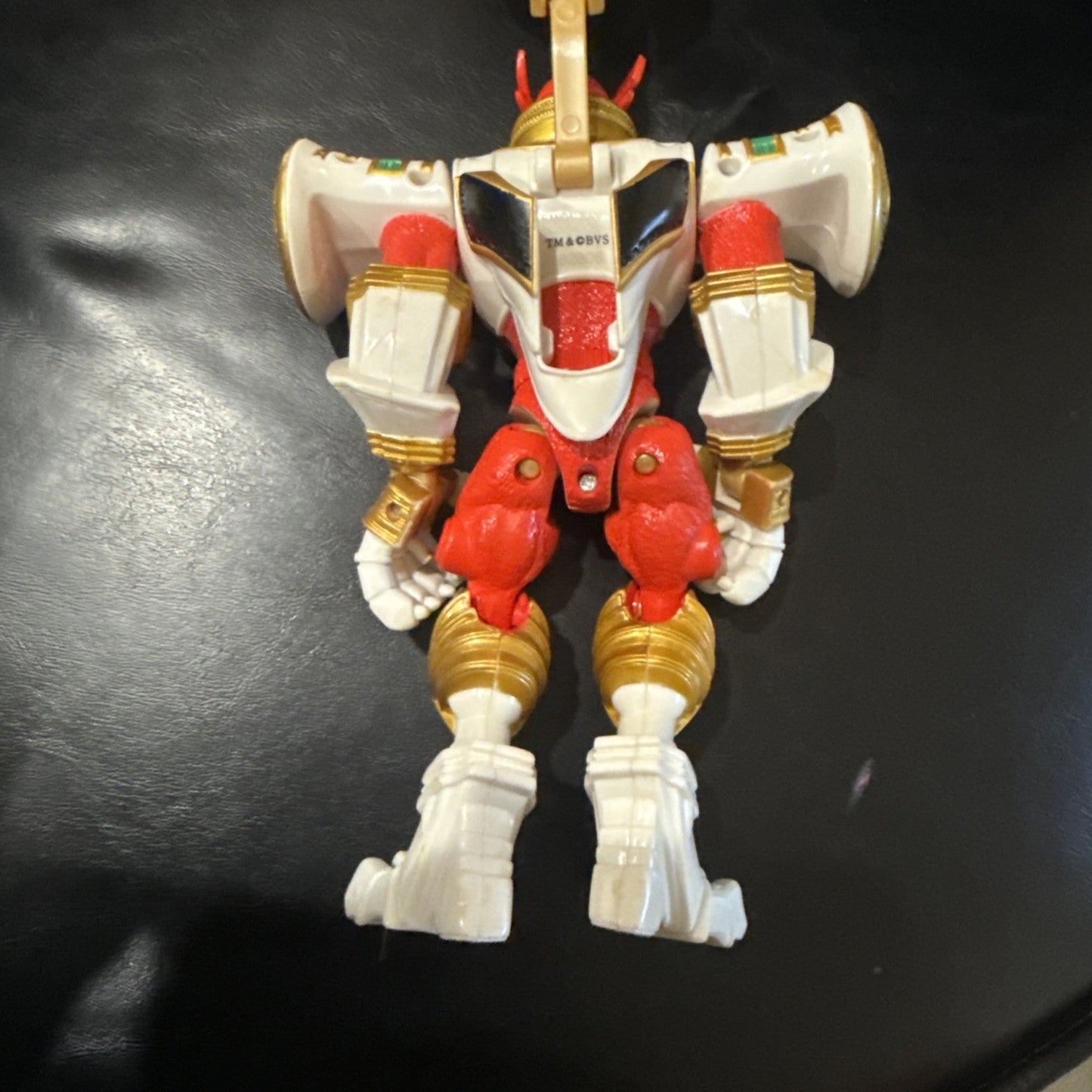 2006 Power Rangers Mystic Force Red Power Ranger to Legendary Lion Action Figure - toyscardscomics