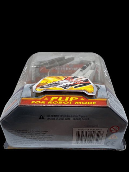 2006 - TRANSFORMERS Deluxe Classic "RAMJET" Hasbro Flip for Robot Mode - MOC - toyscardscomics