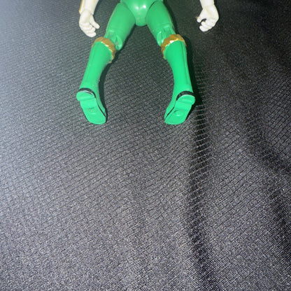 2008 Bandai Green Shark Ranger Full Throttle Action Figure 5.5" Tall - toyscardscomics