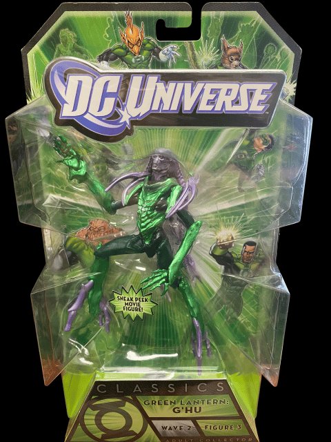 2010 - Green Lantern "G'HU" DC Universe - MOC - toyscardscomics