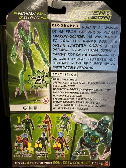 2010 - Green Lantern "G'HU" DC Universe - MOC - toyscardscomics